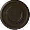 Ekena Millwork Federal Roped Large Medallion (Canopies up to 7 3/4"), 17 3/8"OD x 1 1/8"P, Stone Hearth Crackle CM17FESHC - alternate 1